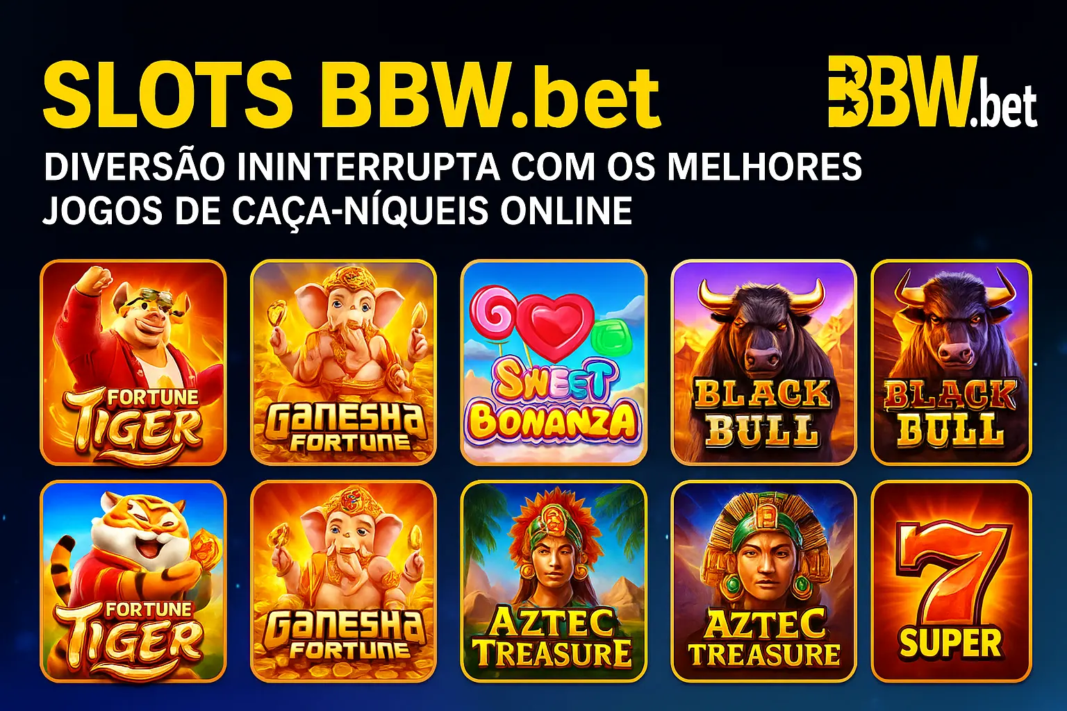 Explore o mundo das slot machines no BBW.bet Casino